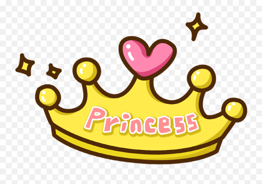 Princess Crown Hat Freetoedit - Cartoon Crown Png,Crown Emoji Png