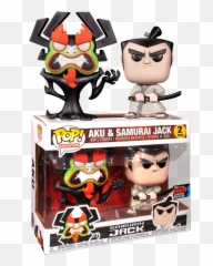 Samurai Jack Funko Vinyl Figure - And Aku Pop png