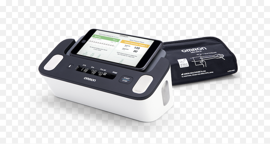 Omron Gets Long - Awaited Fda Nod For Combined Ekgblood Omron Ecg Blood Pressure Png,Ekg Png