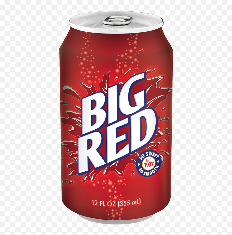 Big Red Soda Can Transparent Png Image - Big Red Soda Can,Soda Can Png