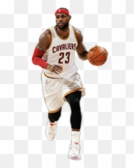 Download Hd Lebronjames Cavs Cleveland - Wall Decal Basketball Player png
