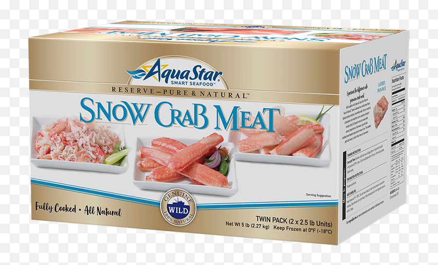 Snow Crab Combo Meat Aqua Star - Turkey Bacon Png,Crab Legs Png