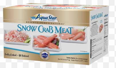 Snow Crab Combo Meat Aqua Star - Turkey Bacon Png,Crab Legs Png