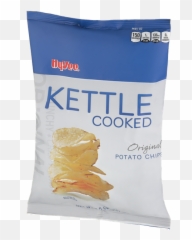 Hy - Vee Kettle Cooked Original Potato Chips HyVee Aisles Solid png