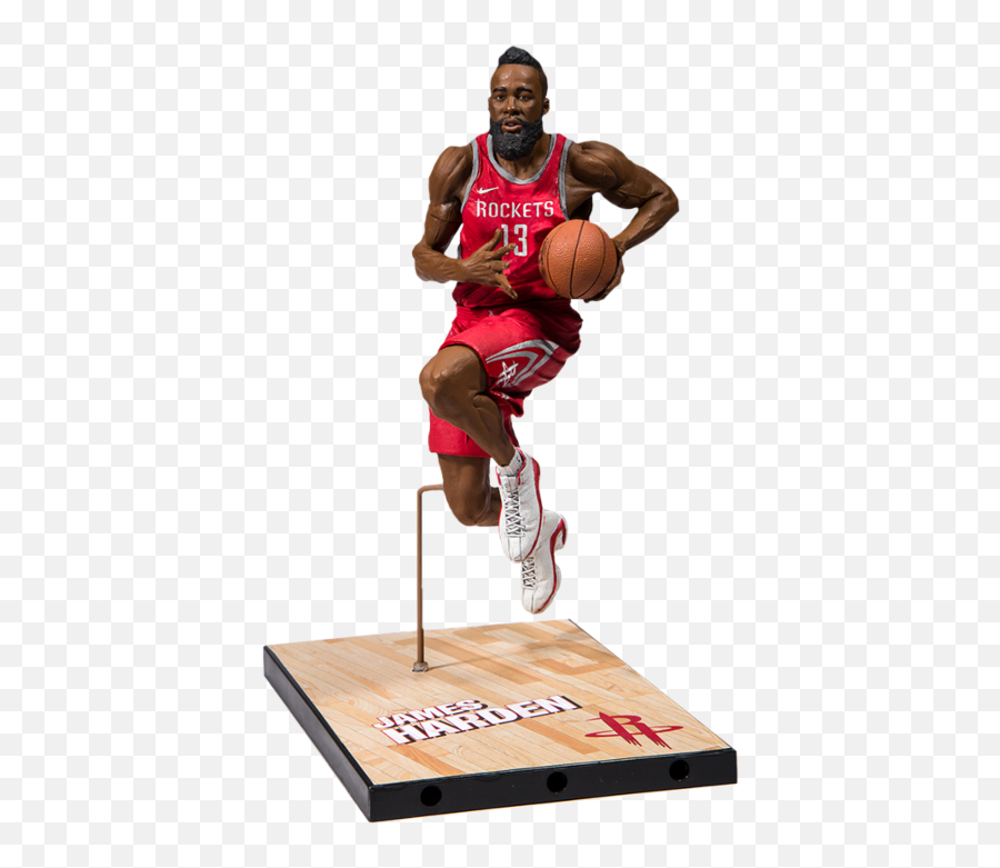 Nba Basketball - 2k19 James Harden 7u201d Action Figure Series 1 Basketball Players Action Figures Png,Nba 2k19 Png