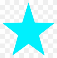 Green Common Star Graphic - Blue Icon Png