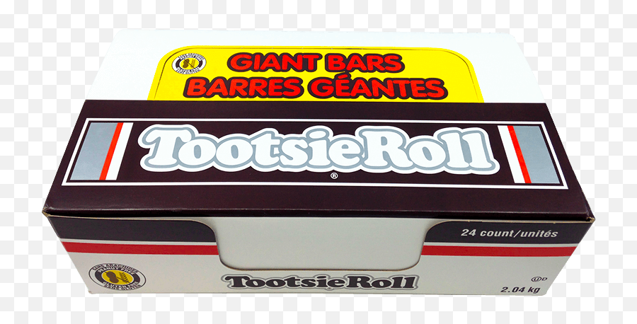 Tootsie Roll Giant Bars Candy Count - Packet Png,Tootsie Roll Png