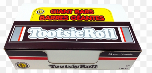 Tootsie Roll Giant Bars Candy Count - Packet Png,Tootsie Roll Png