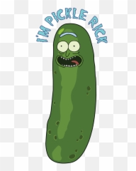 Pickle Rick Tattoo And Morty Poster - Spreewald Gherkins png