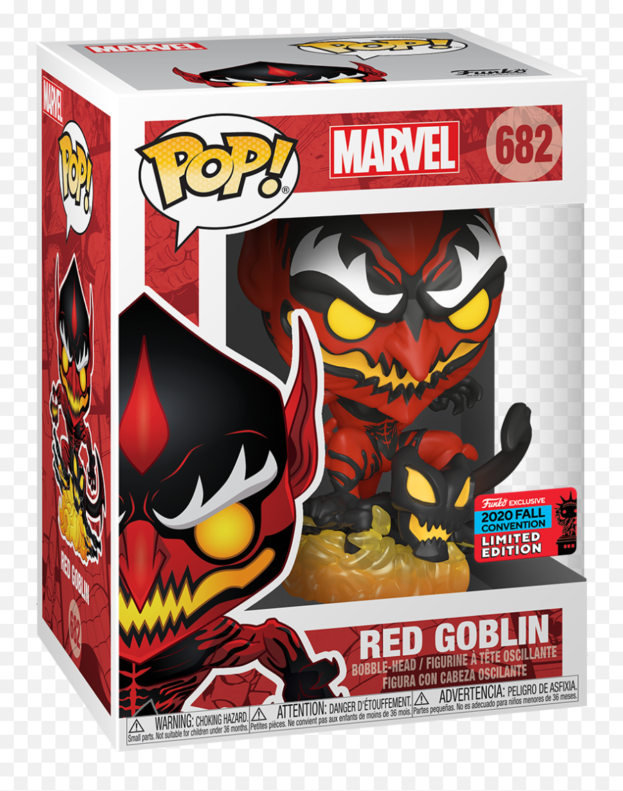 Funko Pop Nycc 2020 Marvel Red Goblin - Funko Pop Goblin Marvel Png,Funko Pop Png