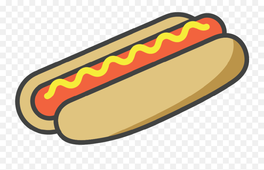 Hot Dog With Mustard Shirt - Clip Art Png,Transparent Hot Dog