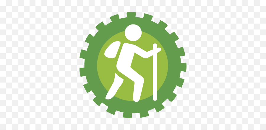 Eco Recreation U2013 Chicago Park District - Road Construction Logo Design Free Png,Hiking Icon