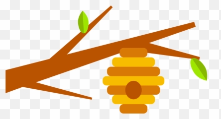 Branch Beehive - Free image on Pixabay Colmena Panal De Abejas Dibujo png