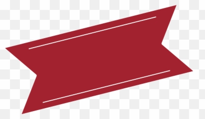 Red Vertical Rectangle With Wedge Down - Clip Art Png,Red Banner Png