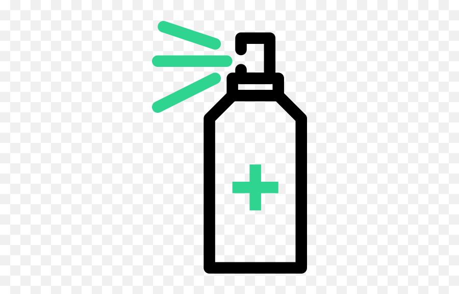 Desinfectan Spray Free Icon Of Covid - 19 Care Clean Png,Spray Icon