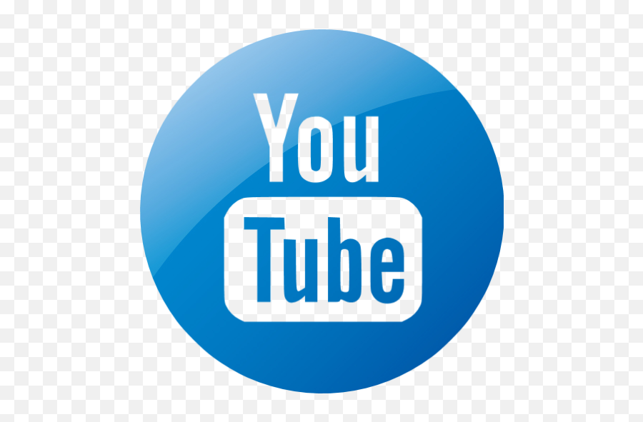 Youtube Icon Png - Youtube Blue Logo Transparent Png,Youtube Icon Png