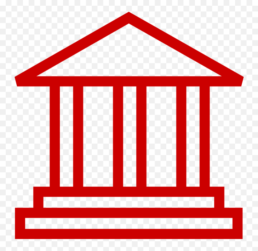Download Icon Of Court Building Png - Red Government Icon,Court Icon Png