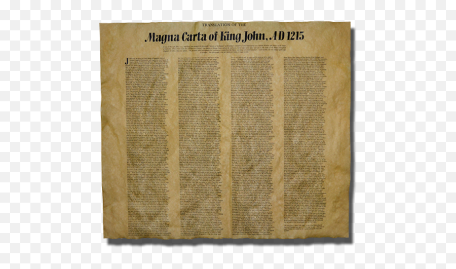 Magna Carta Of King John 1215 16 - Magna Carta Of King John Ad 1215 Png,Carta Png