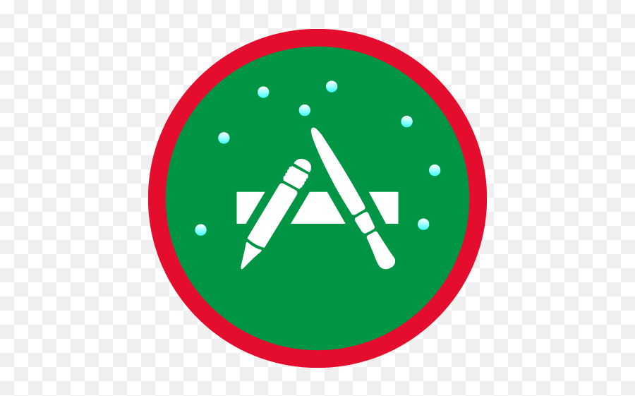 Christmas Social Icons 2014 - App Store Ios 6 Icon Png,Google Play Sotre Icon