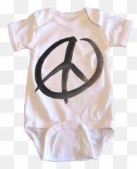 Peace Sign - onesie Sun Onesie png