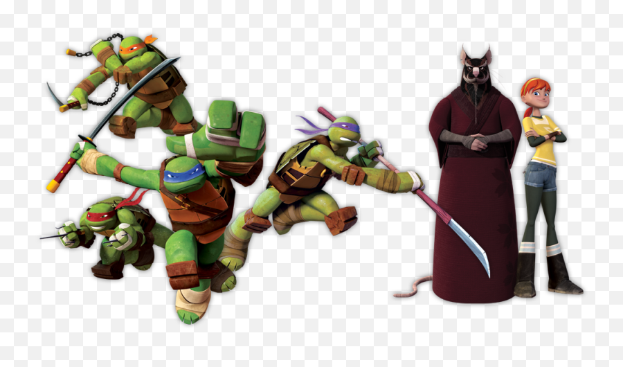 Teenage Mutant Ninja Turtles - Teenage Mutant Ninja Turtles Nickelodeon Characters Png,Teenage Mutant Ninja Turtles Png
