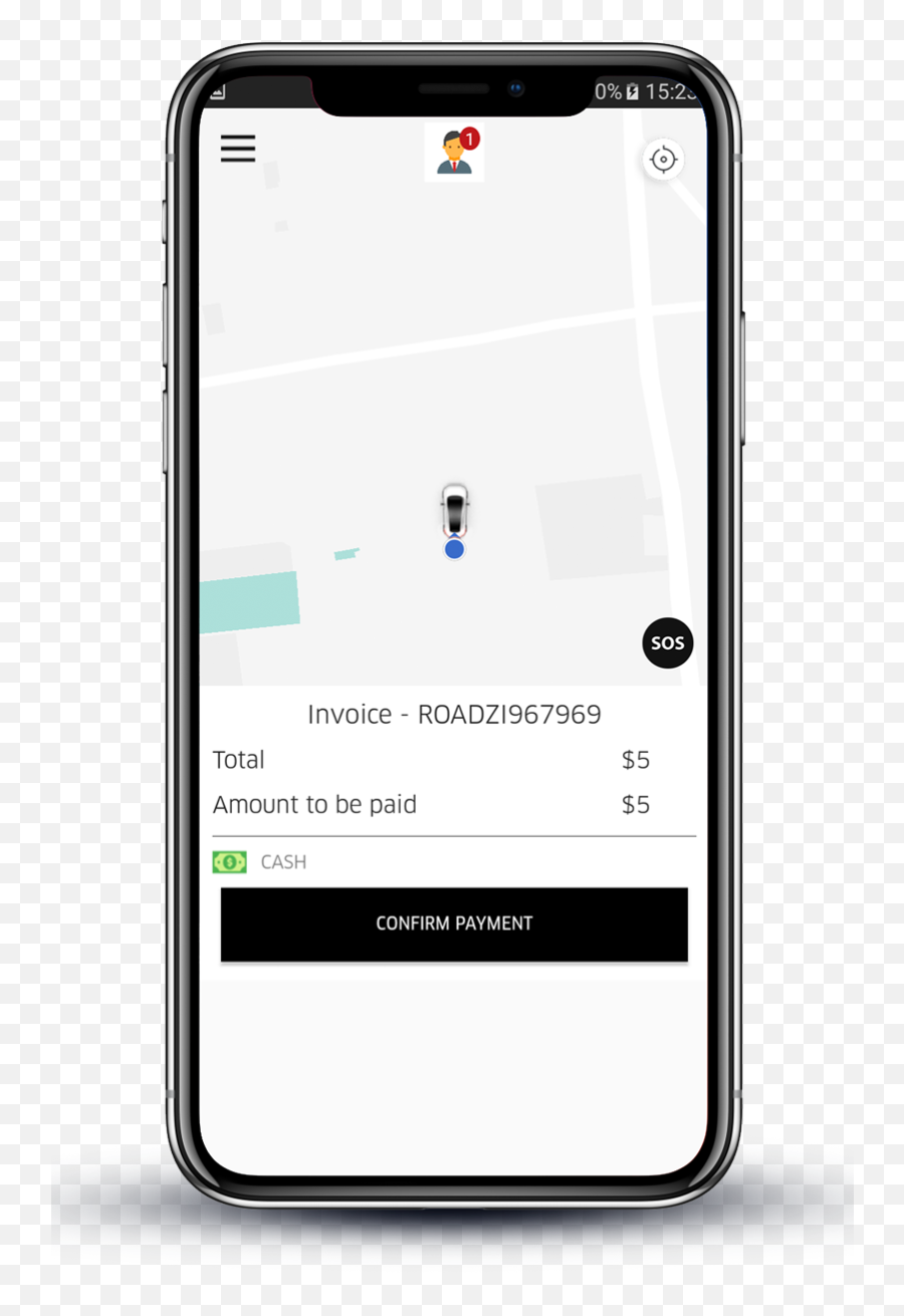 Uber Clone White - Label Uber Clone Script Uber Clone App Smartphone Png,Uber Icon Change