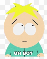 Oh Boy Butters Stotch Sticker - South Neato png