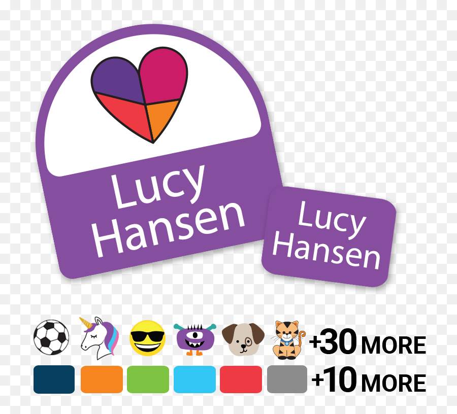 Solid With Icons - School Uniform Labels Language Png,Labeling Icon