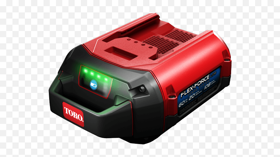 Toro 60v Max Ultra Capacity Battery 88660 88675 - Toro Png,Red X On Battery Icon