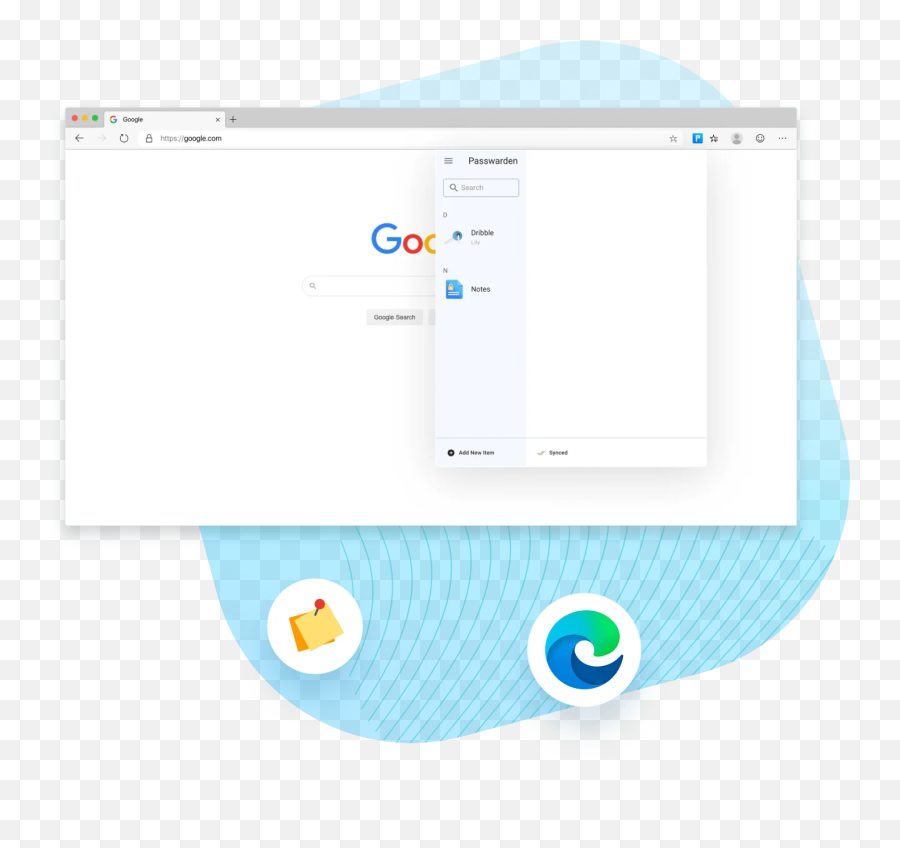 Download Best Edge Password Manager Extension Passwarden - Dot Png,Keep Calm Icon Generator