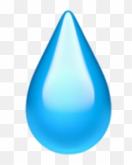 Transparent Teardrop Tattoo Png - Best Ideas Water Drop Emoji