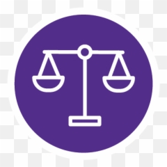 Managed Services - Justice Symbol Black Background png