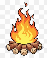 Download Lohri Cartoon Flame Fire For - Campfire Clipart Png,Me Png