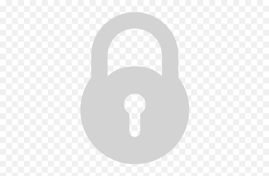 Light Gray Lock Icon - Free Light Gray Lock Icons Transparent Lock Icon White Png,White Lock Icon