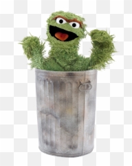 Oscar The Grouch Png 5 Image - Trash Can