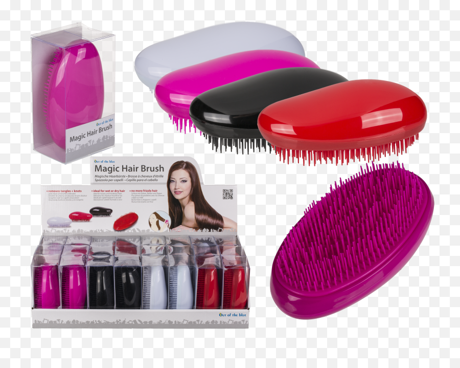 Hair Brush - Out Of The Blue Kg Png,Hairbrush Png