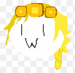 Pixilart - Giorno Giovanna But He Is A Terrible Pixel Circle Png,Giorno Giovanna Png