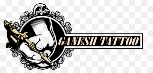 Ganesh Tatto Studio - Tattoo Machine Logo Designs Png,Tattoo Gun Png