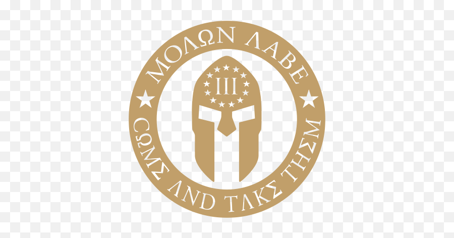 Molon Labe Come And Take Them - Emblem Png,Spartan Helmet Logo