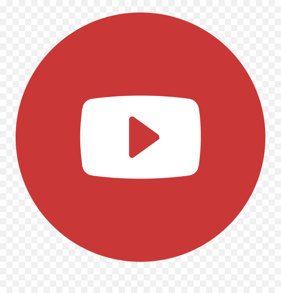 Youtube Round Icon Png - Logo Youtube Png,Youtube Round Logo