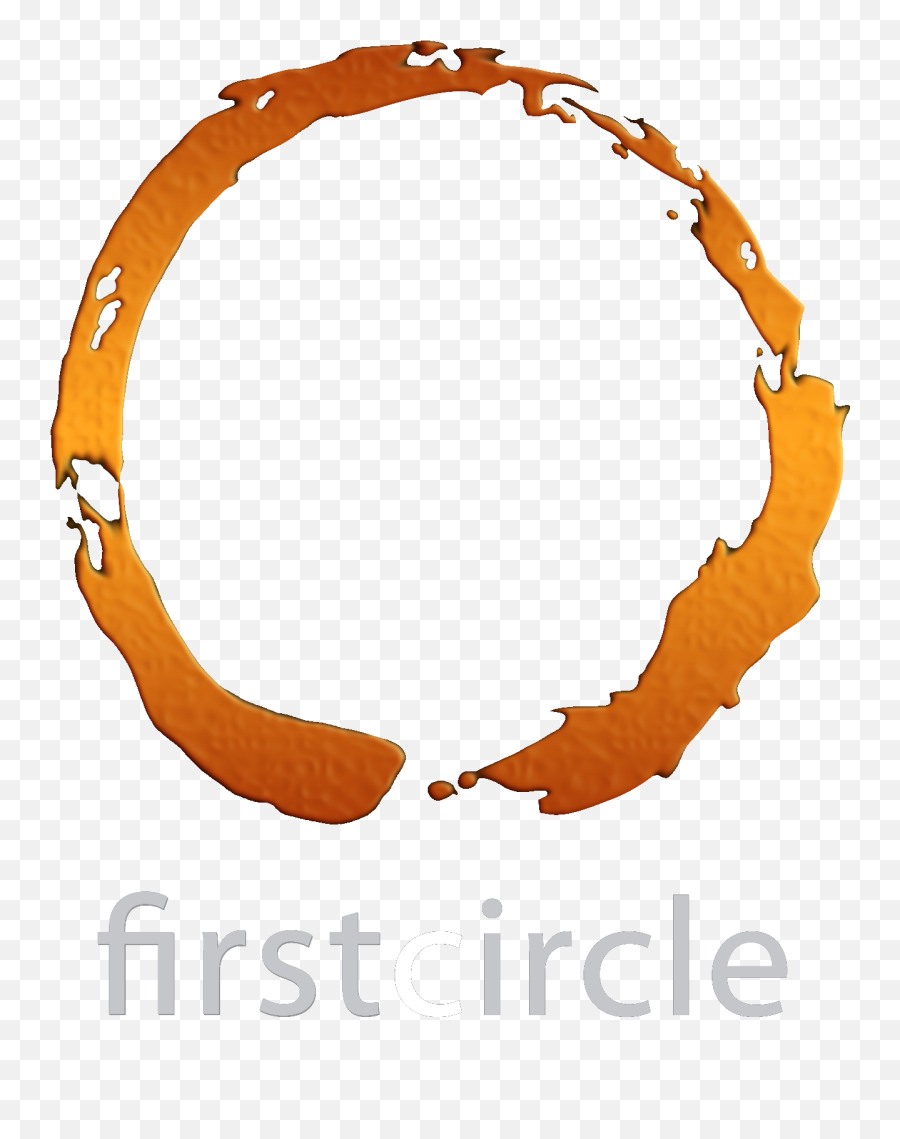 First Circle Design - Circle Design Png,Orange Circle Png