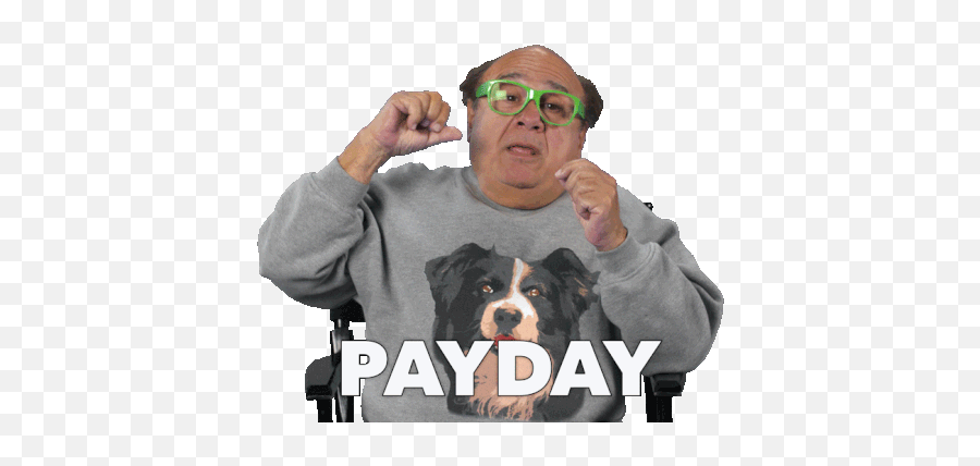 Backing You Get Yours Gif - Backingyou Getyours Dannydevito Discover U0026 Share Gifs Danny Devito Make It Rain Png,Danny Devito Transparent