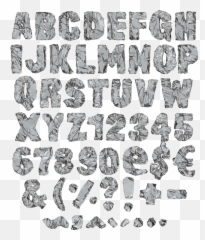 Buy Wrinkles Tape Font And Fix All Design Problems With It - Monochrome Png,Wrinkles Png