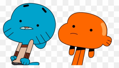 Gumball And Darwin Shocked Png Image - Gumball Png,Shocked Png