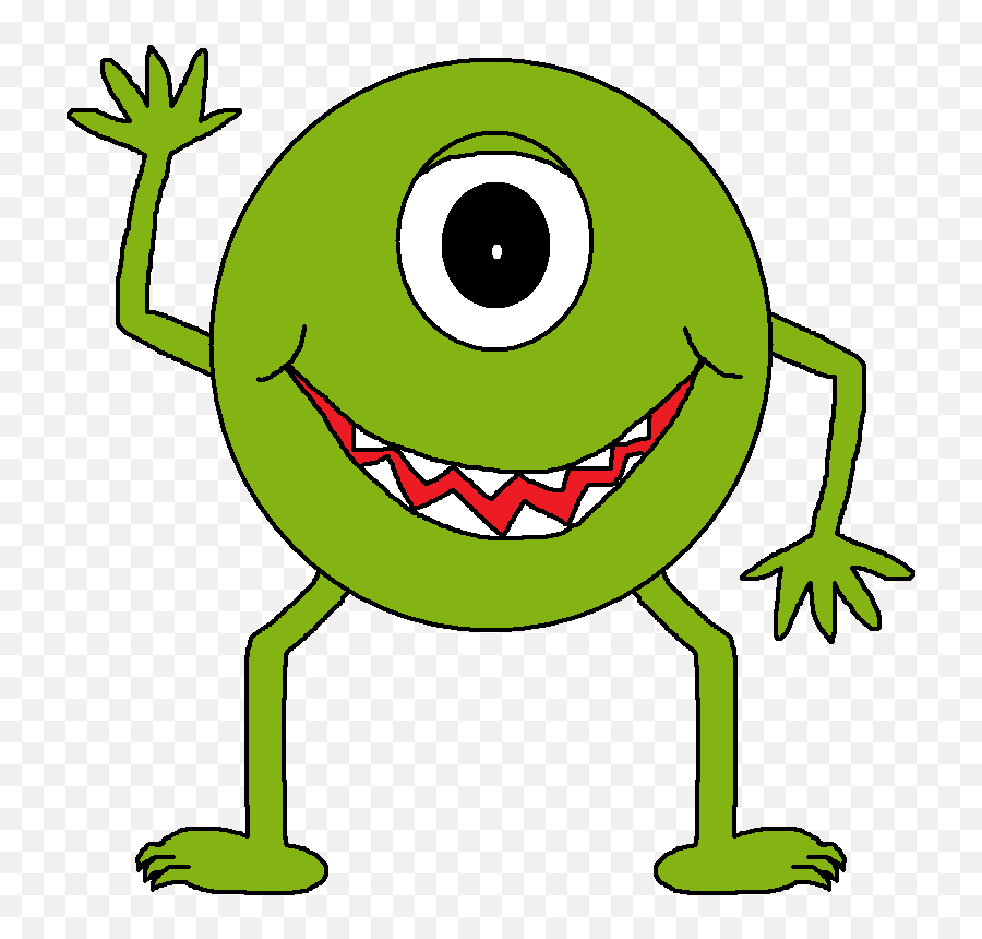 Black And White Halloween Monster - Clip Art Monster Png,Monster Transparent