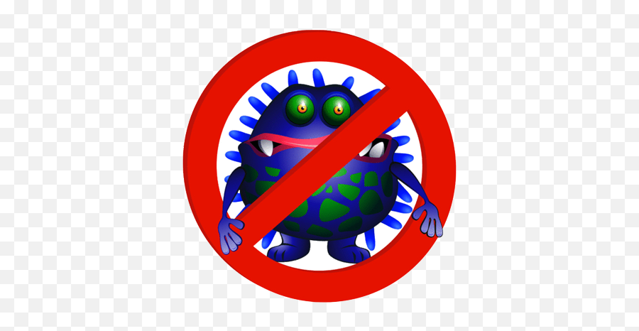 No Germs - No Germ Cartoon Png,Germs Png