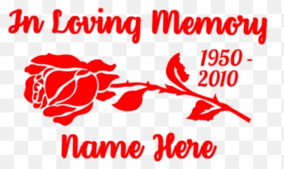 Hjlwst Sexy Rose Tattoo Stickers - Loving Memory Svg Free png
