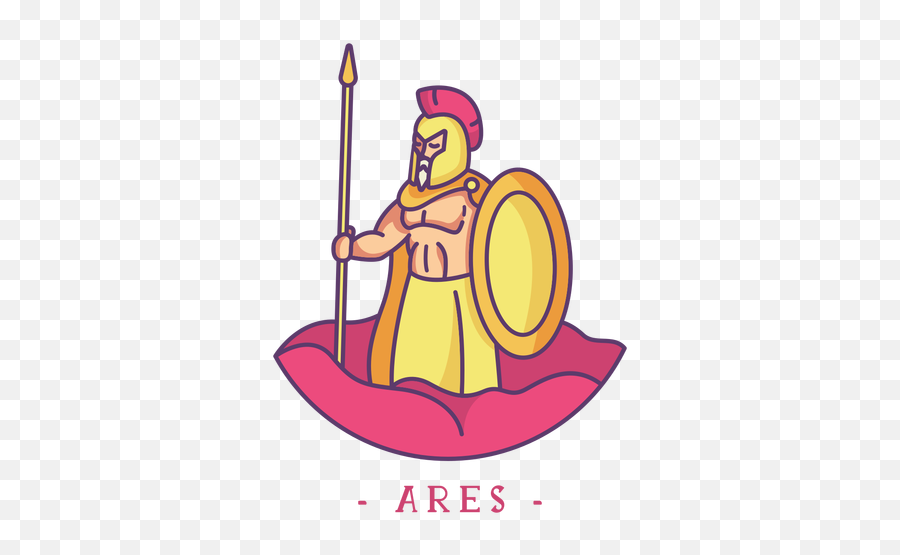 Ares Greek God Of War - Transparent Png U0026 Svg Vector File Cartoon,God Of War Logo Png