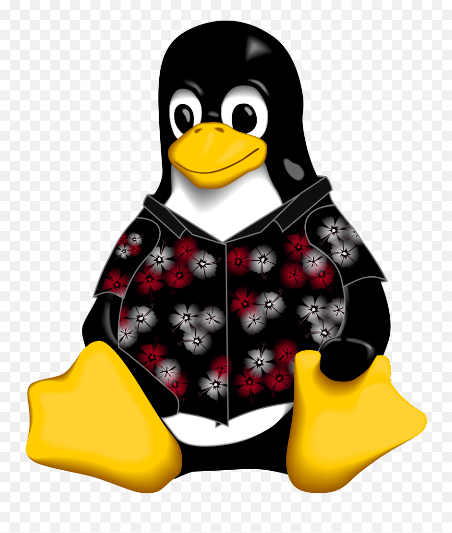 Tux Sticker Png Download - Linux Gift Clipart Full Size Linux Logo Png,Linux Png