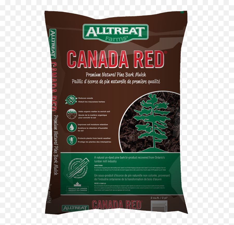 Canada Red Pine Bark Mulch - All Treat Red Devil Mulch Png,Mulch Png